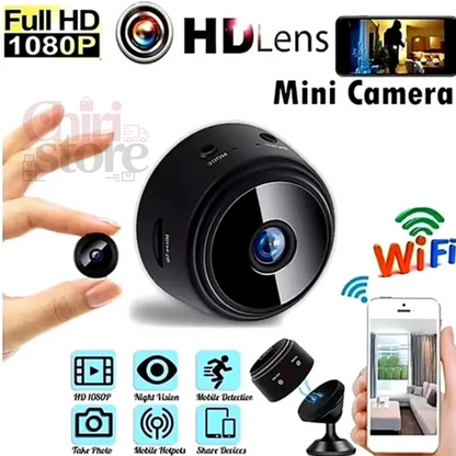 360° - MINI CÁMARA DE SEGURIDAD INTELIGENTE